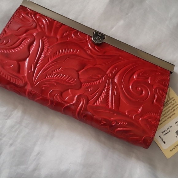 Patricia Nash Cauchy lava tooled BNWT - Picture 1 of 6